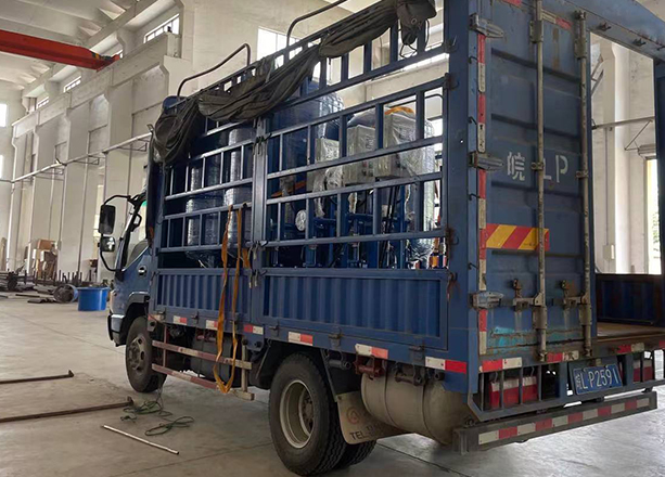 浙江東陽整車直達(dá)，五套定壓補(bǔ)水機(jī)組已發(fā)貨！