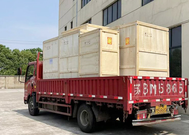 定壓補水機組2套和全自動加藥裝置4套出口發(fā)貨墨西哥！